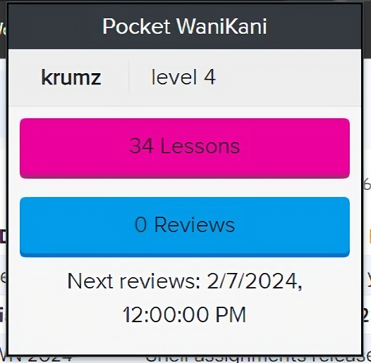 pocketWK